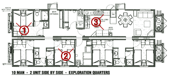 10 Man Floorplan